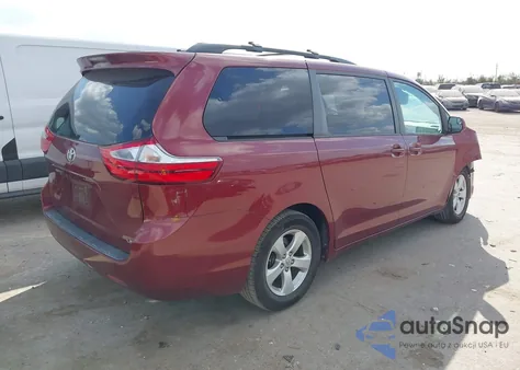2017 Toyota Sienna Le 8 Passenger из США, поврежденный, VIN 5TDKZ3DC7HS888145